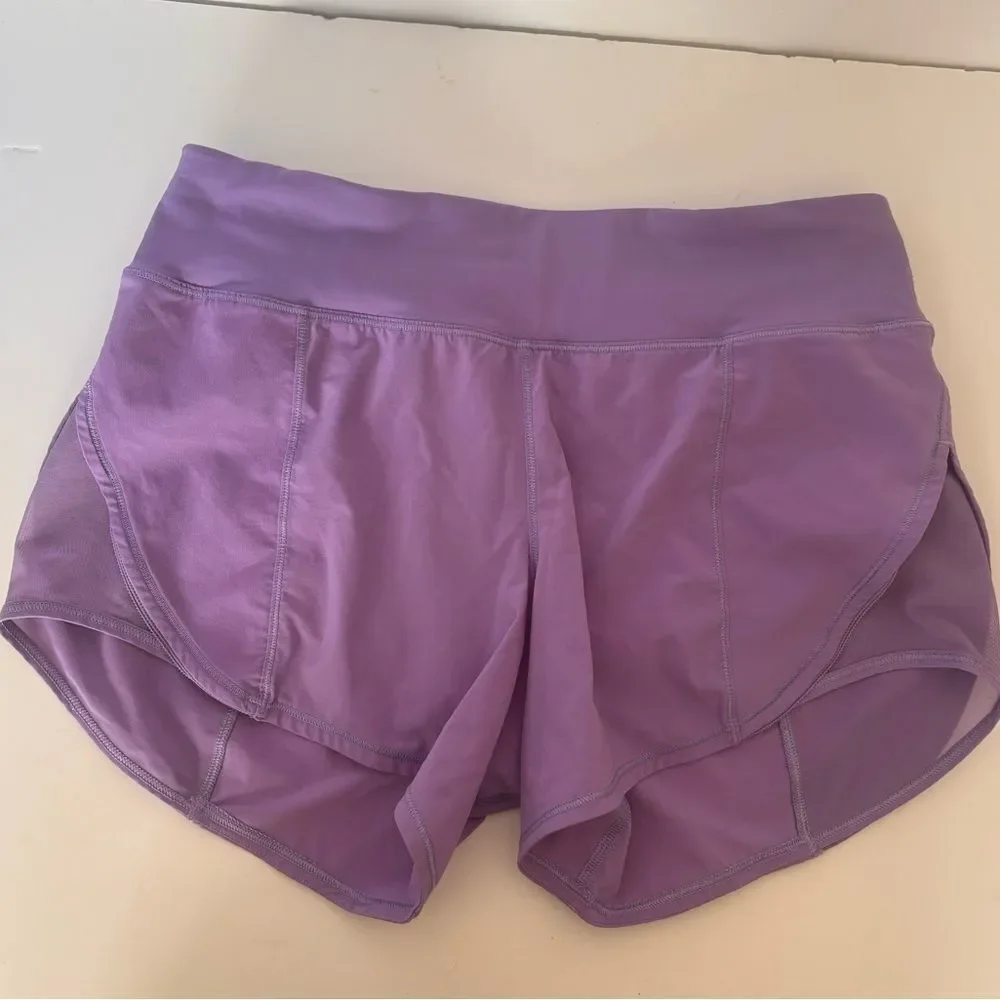 Lululemon Attack The Track Short 4" in 
Enchanted Iris Size 4 - Picture 6 of 11